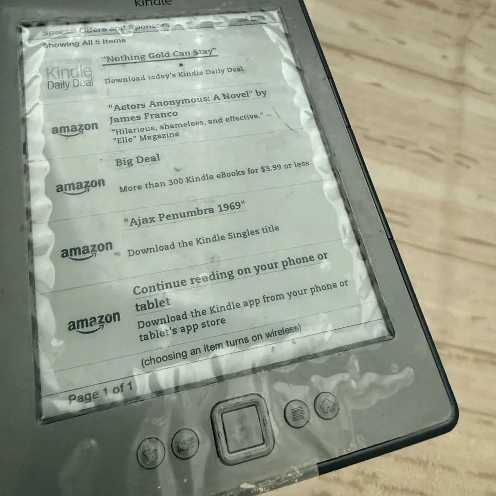 Amazon Kindle E-Reader - Dark Gray